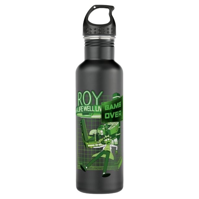 RICK AND MORTY™ | Roy A Life Well Lived 710 Ml Water Bottle (Front)