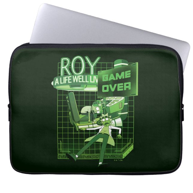 RICK AND MORTY™ | Roy A Life Well Lived Laptop Sleeve (Front)