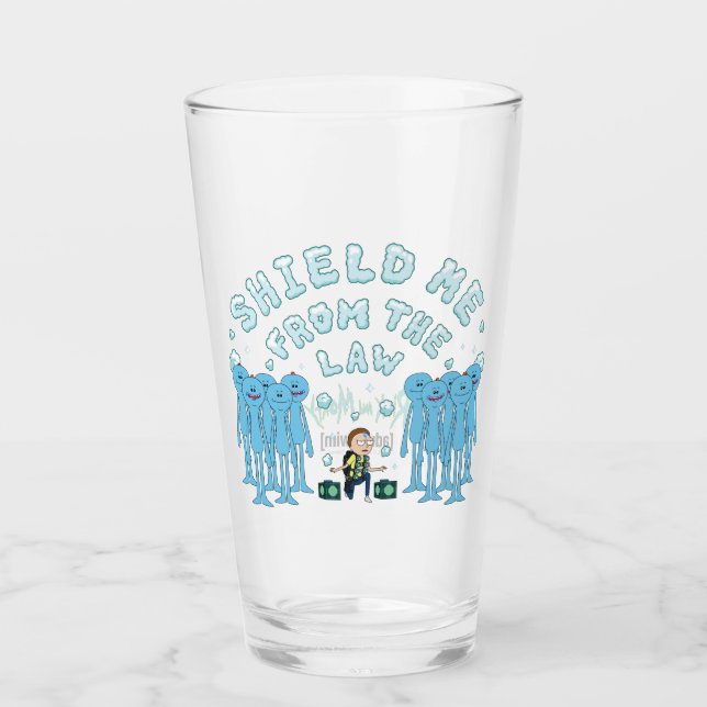 RICK AND MORTY™ | Shield Me From The Law Glass (Front)