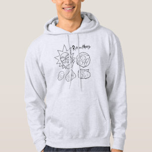 RICK AND MORTY™   Smith Family Head Pattern Hoodie