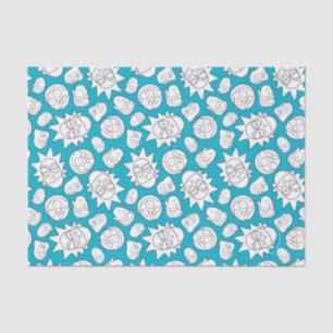 RICK AND MORTY™ Smith Family Head Pattern Tissue Paper