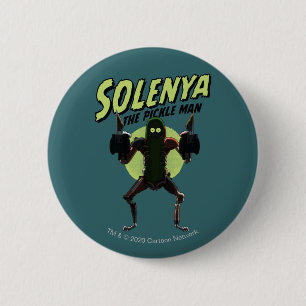 RICK AND MORTY™ Solenya - The Pickle Man 6 Cm Round Badge