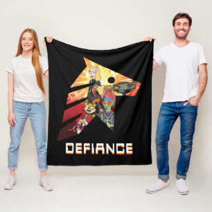 RICK AND MORTY™   Space Beth Defiance Crew Fleece Blanket