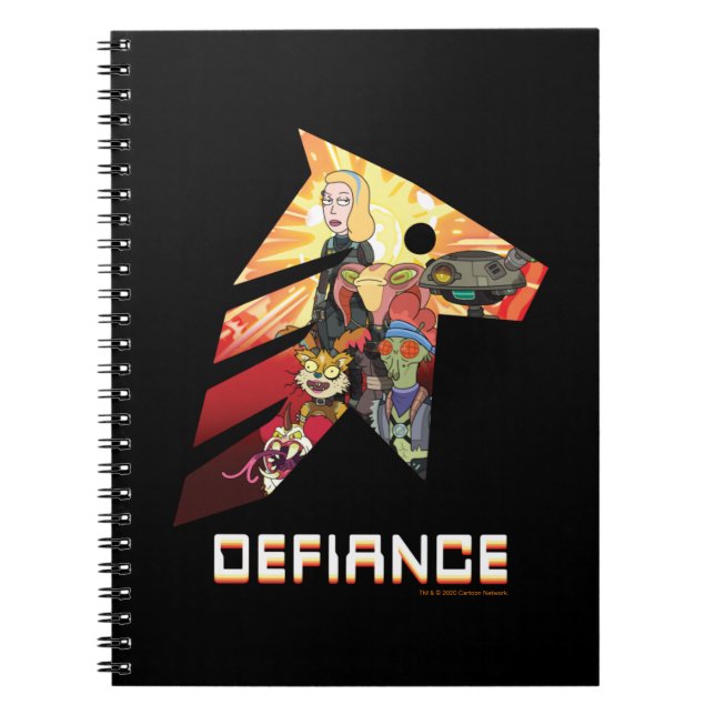 RICK AND MORTY™ | Space Beth Defiance Crew Notebook (Front)