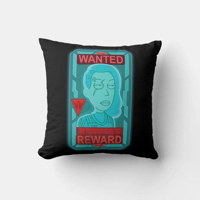 RICK AND MORTY™ | Space Beth Wanted Poster Cushion (Front)