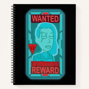 RICK AND MORTY™   Space Beth Wanted Poster Notebook