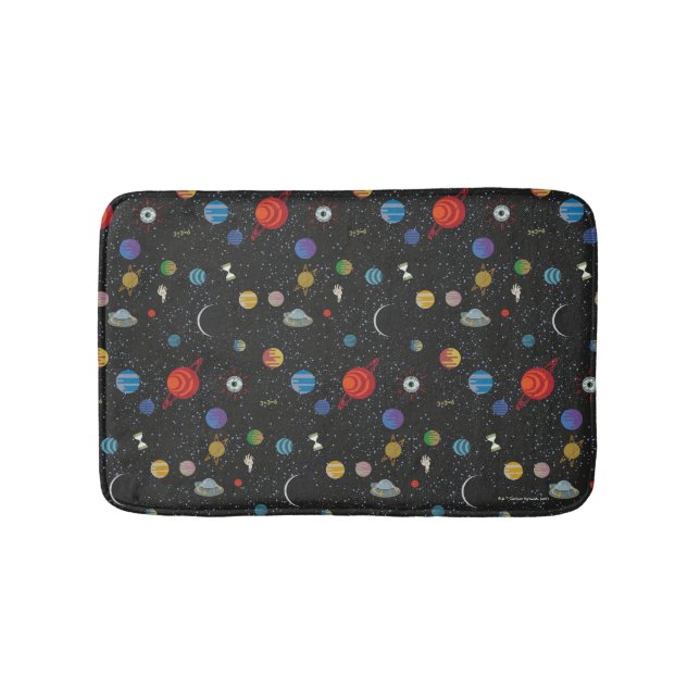 RICK AND MORTY™ | Space Pattern Bath Mat (Front)