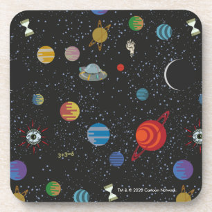 RICK AND MORTY™   Space Pattern Coaster