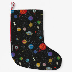 RICK AND MORTY™   Space Pattern Small Christmas Stocking