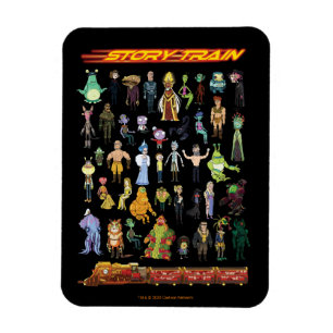 RICK AND MORTY™   Story Train Magnet