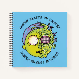 RICK AND MORTY™   Stylised Morty Fly Quote Notebook