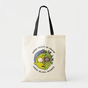 RICK AND MORTY™   Stylized Morty Fly Quote Tote Bag