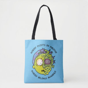 RICK AND MORTY™   Stylized Morty Fly Quote Tote Bag
