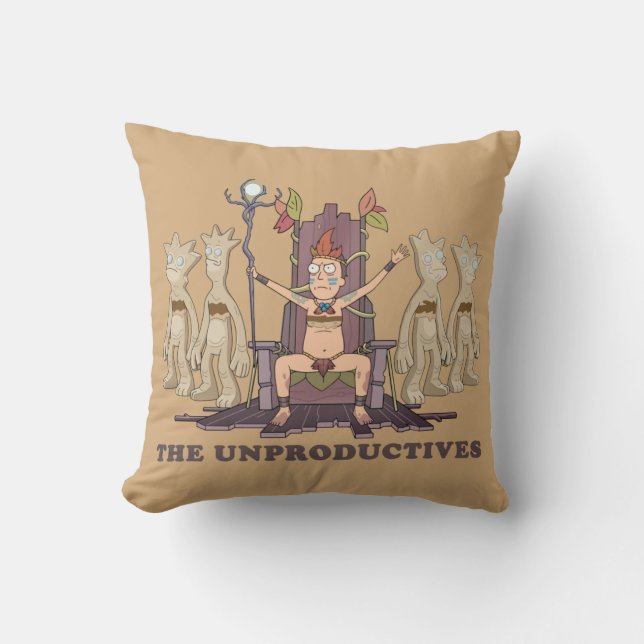 RICK AND MORTY™ | The Unproductives Cushion (Front)