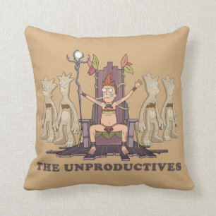 RICK AND MORTY™   The Unproductives Cushion