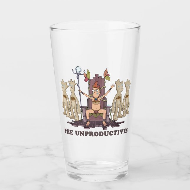 RICK AND MORTY™ | The Unproductives Glass (Front)