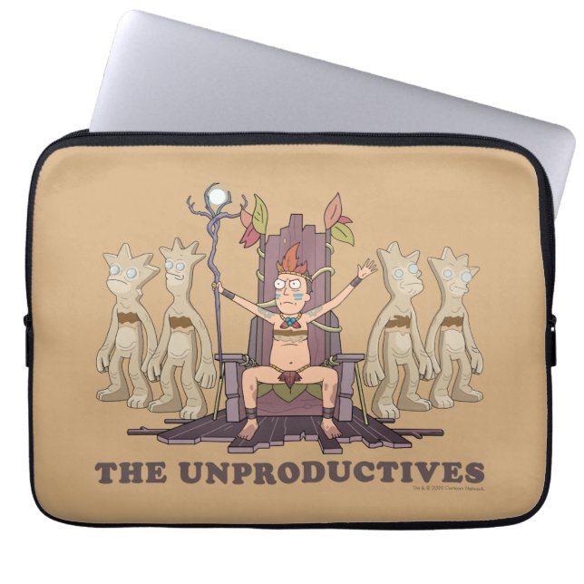 RICK AND MORTY™ | The Unproductives Laptop Sleeve (Front)