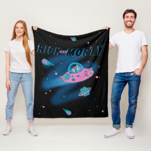 RICK AND MORTY™   Travelling Through Space Fleece Blanket