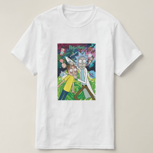 Rick and Morty tshirt  (Design Front)