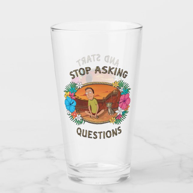 RICK AND MORTY™ | Why Not Have Fun Glass (Front)