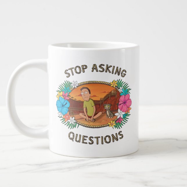 RICK AND MORTY™ | Why Not Have Fun Large Coffee Mug (Left)