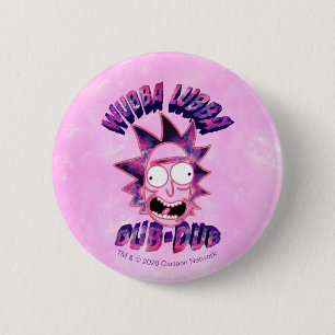 RICK AND MORTY™   Wubba Lubba Dub-Dub 6 Cm Round Badge