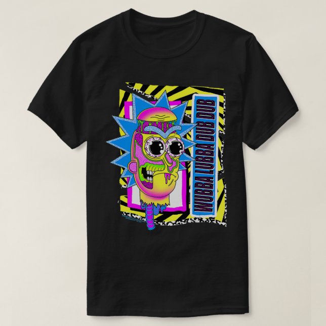 Rick and Morty Wubba Lubba Dub Dub  T-Shirt (Design Front)