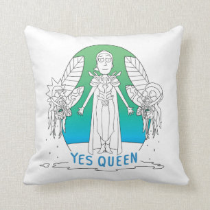 RICK AND MORTY™ Yes Queen Cushion