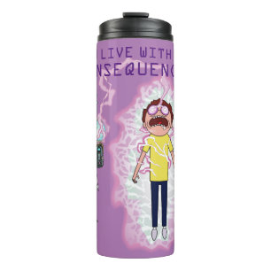 RICK AND MORTY™   You Live With The Consequences Thermal Tumbler
