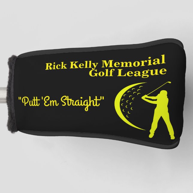Rick Kelly Golf League Putter Cover (Front)