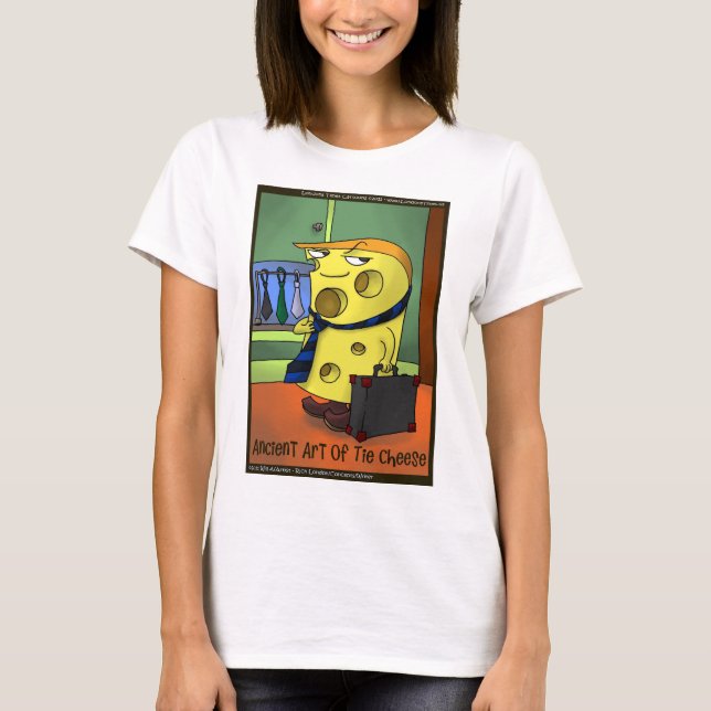 Rick London Ancient Art Of Tie Cheese Comic  T-Shirt (Front)