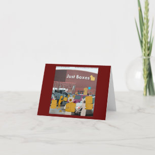 Rick London Big Box Stores For Cats Comic  Holiday Card