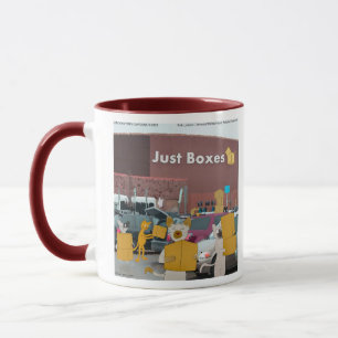 Rick London Big Box Stores For Cats Comic  Mug