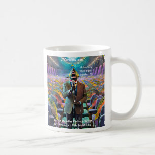 Rick London Fish Nightclub Singer Comic Coffee Mug