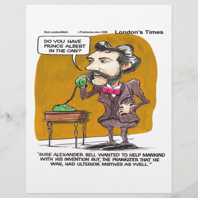 Rick London Funny Alexander Bell Phone Prank (Front)