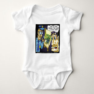 Rick London Funny Criminal Bird Flight Risk Baby Bodysuit