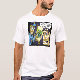 Rick London Funny Criminal Bird Flight Risk T-Shirt