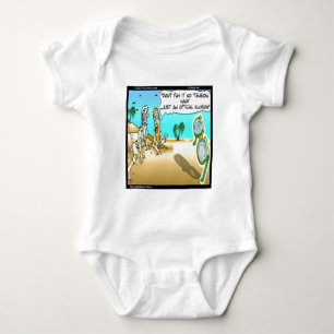Rick London Funny Optical Optometrist Illusion Baby Bodysuit