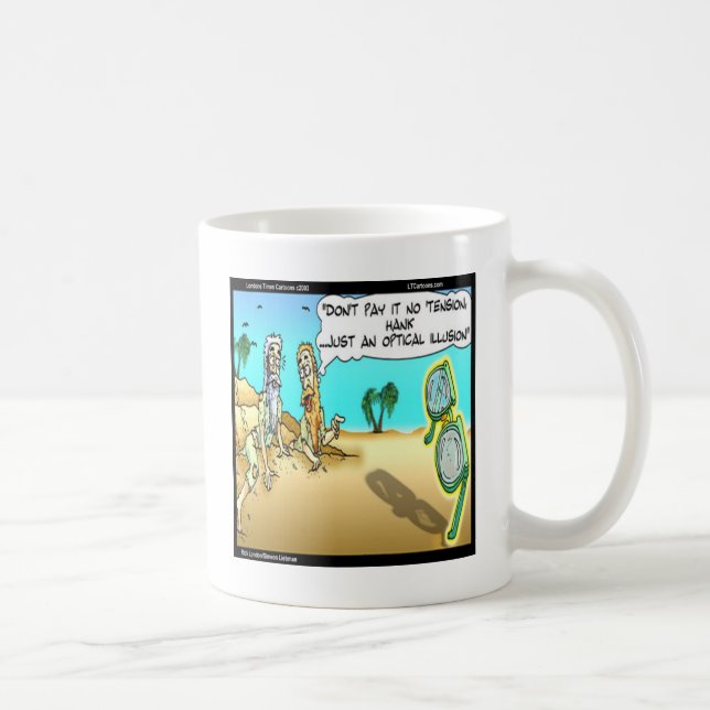 Rick London Funny Optical Optometrist Illusion Coffee Mug (Right)
