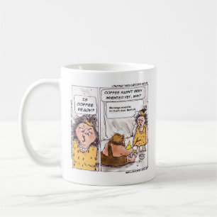 Rick London Funny Prehistoric Coffee Comic  Mug
