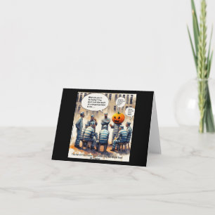 Rick London Funny Pumpkin Spice Prison  Card