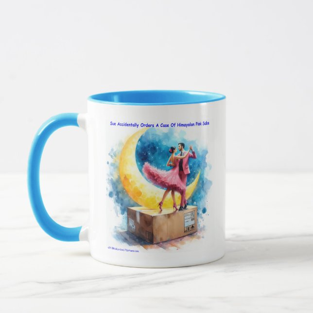 Rick London Himalayan Pink Salsa Funny  Mug (Left)