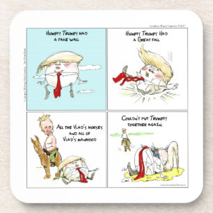 Rick London "Humpty Trumpty" Funny Gifts Coaster