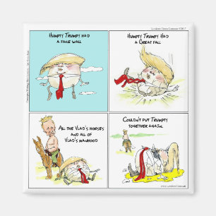 Rick London "Humpty Trumpty" Funny Gifts Magnet