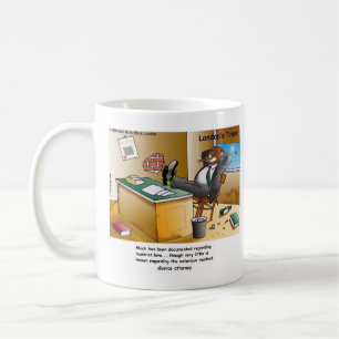 Rick London Muskrat Divorce Attorney Comic  Coffee Mug