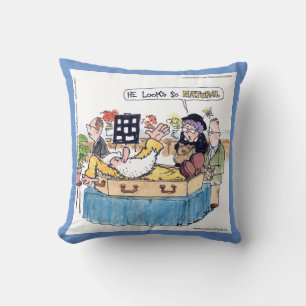 Rick London Old Hippie So Natural Funeral  Cushion