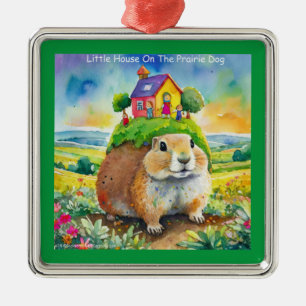Rick London Prairie Dog Life Comic Metal Ornament