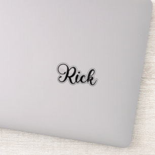 Rick Name - Handwritten Calligraphy