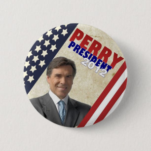 Rick Perry 2012 6 Cm Round Badge