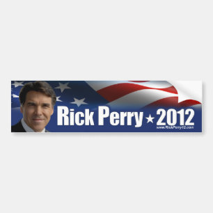 Rick Perry 2012 - Election Bumper Sticker